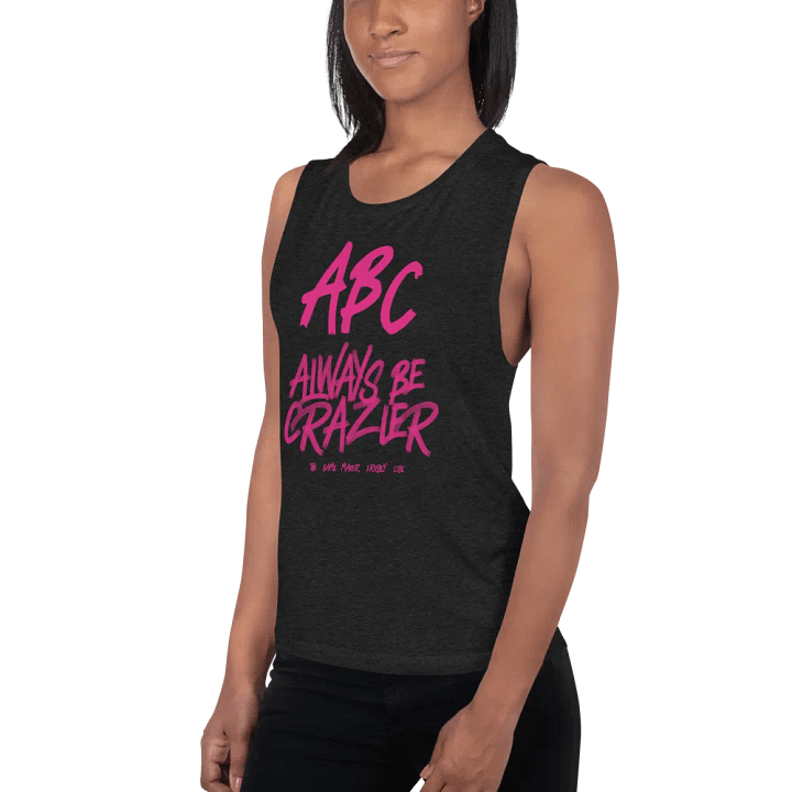 ABC Always Be Crazier Flowy Muscle Tank product image (6)