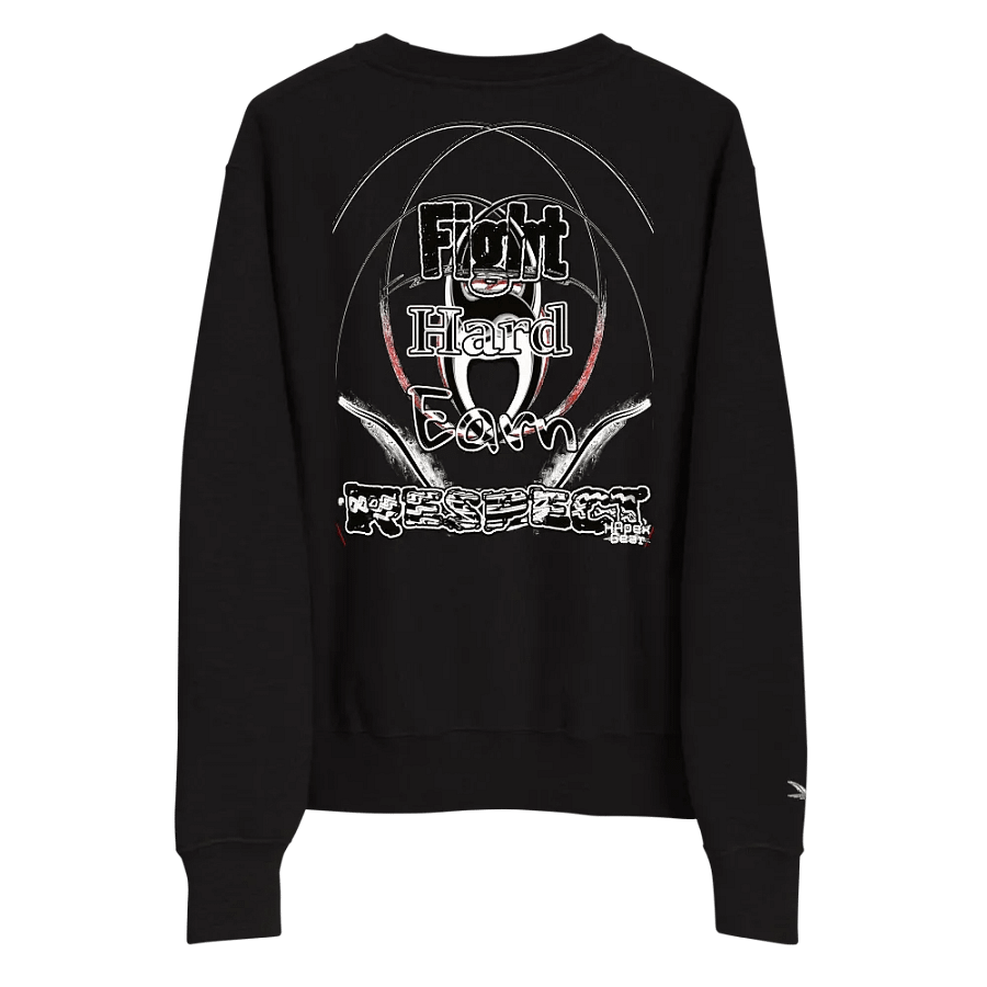Fight Hard Earn Respect - Embroidered - Crewneck Sweatshirt product image (9)