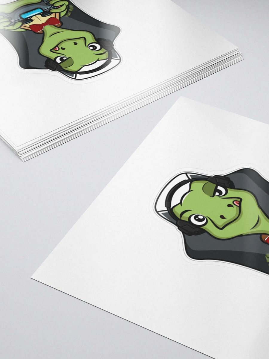 Large single Gaming Turtle sticker product image (5)