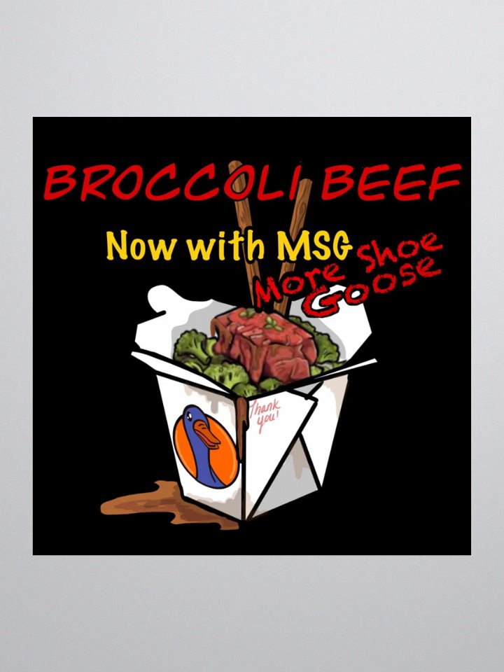 Broccoli Beef 2023 Sticker product image (1)