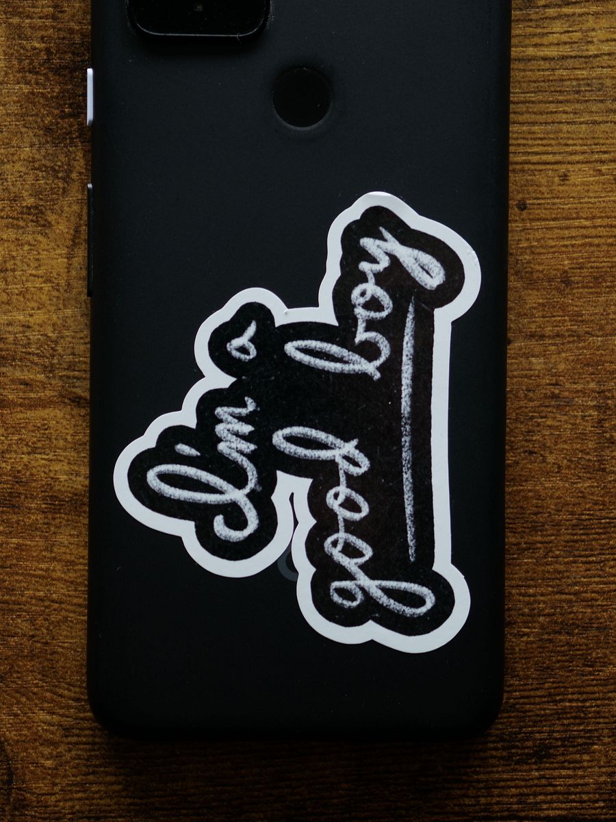 I'm A Good Boy Sticker product image (3)