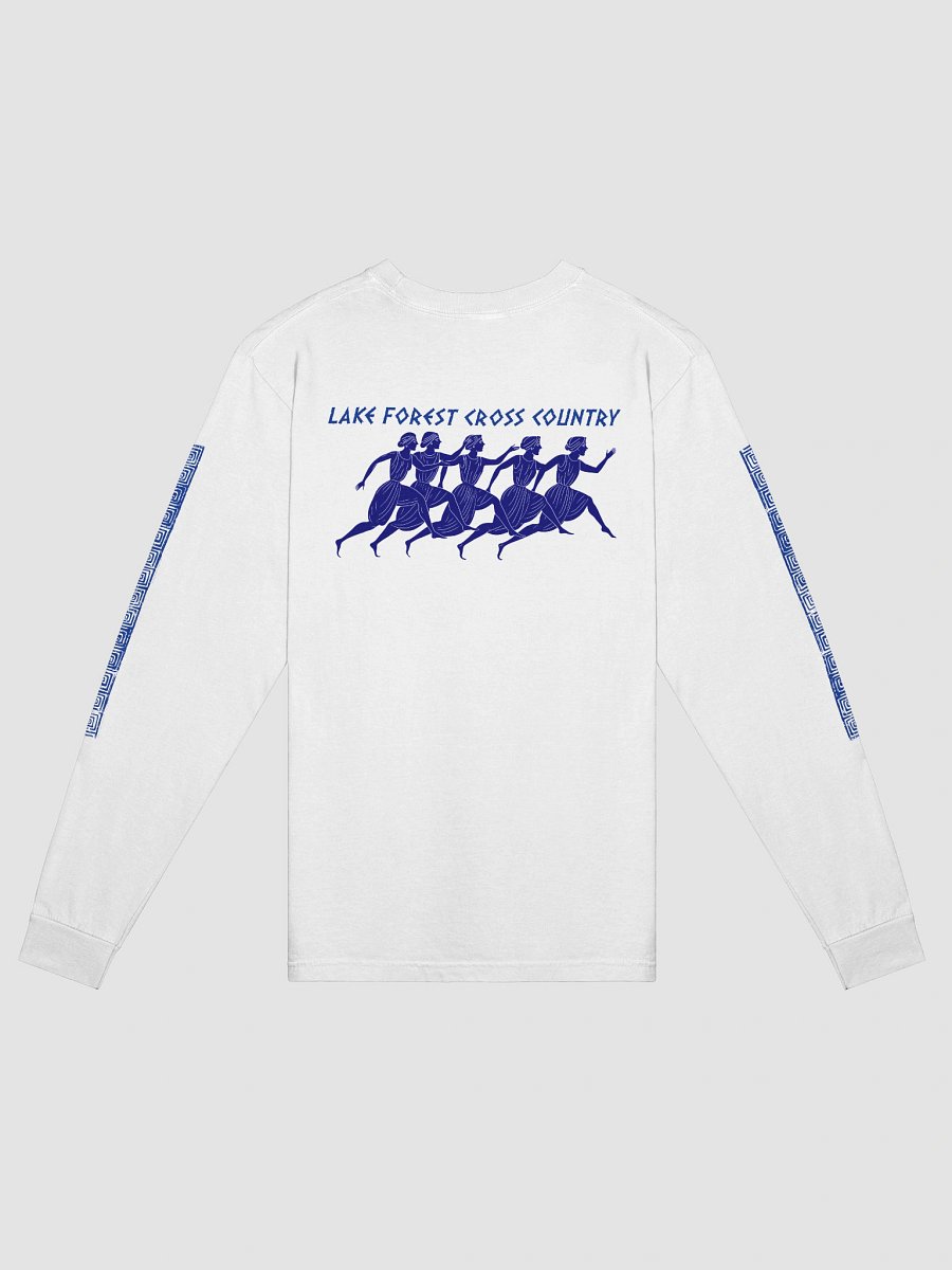 Lake Forest Cross Country Greek Key Long Sleeve product image (2)
