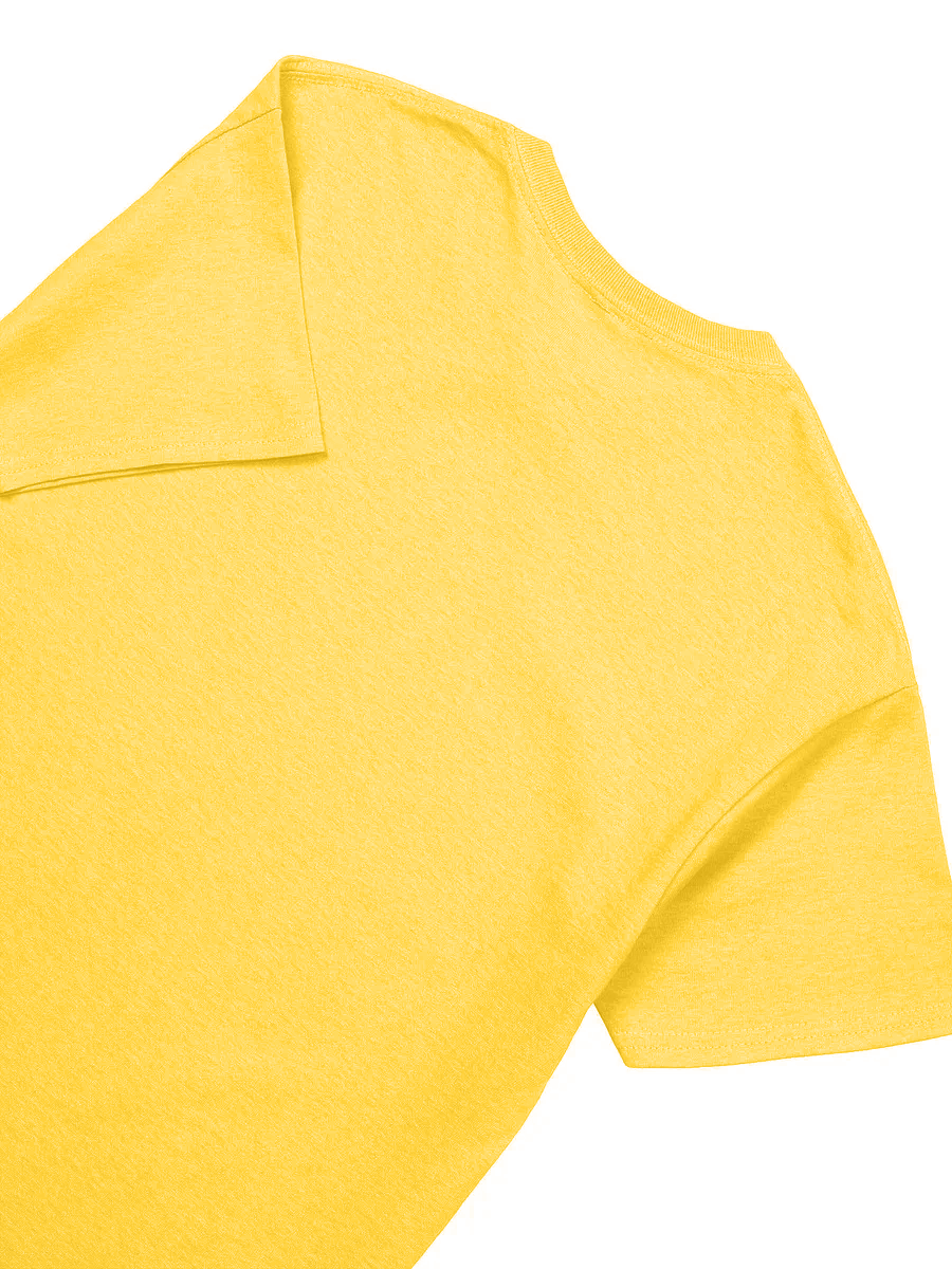 Laughaholic T-Shirt (Yellow) product image (6)