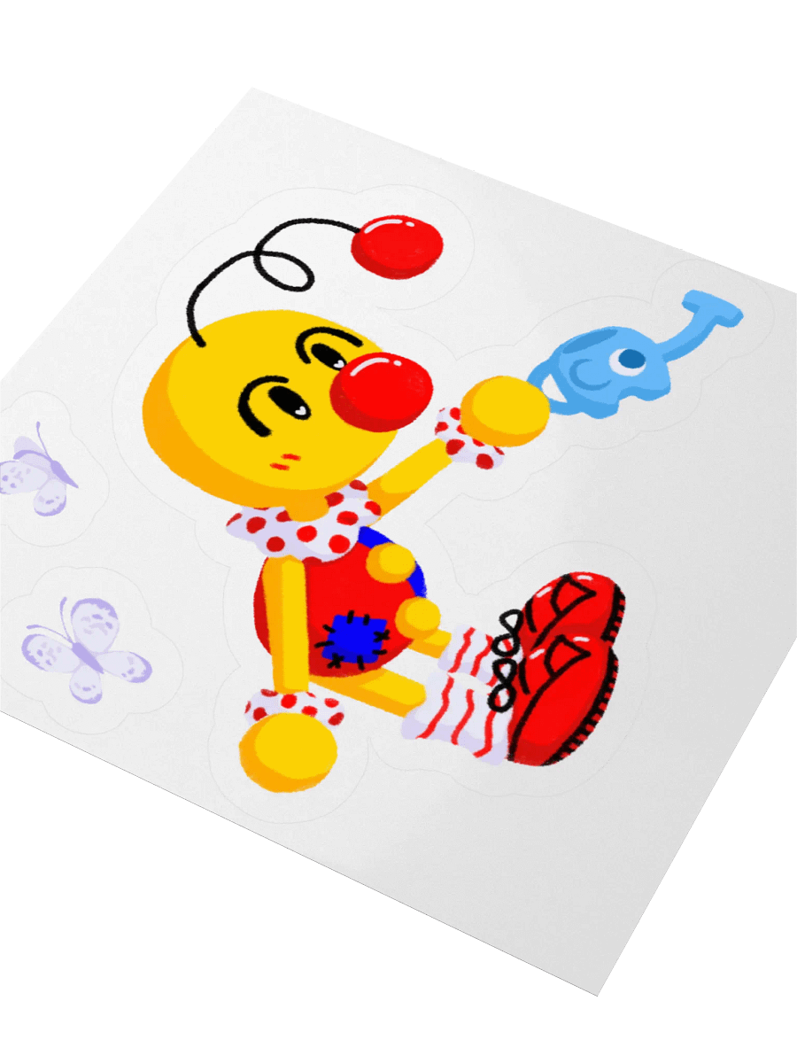 Boyoyoing Watering Can Flat Sticker product image (3)