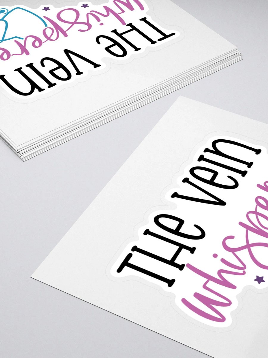 The Vein Whisperer Sticker product image (4)