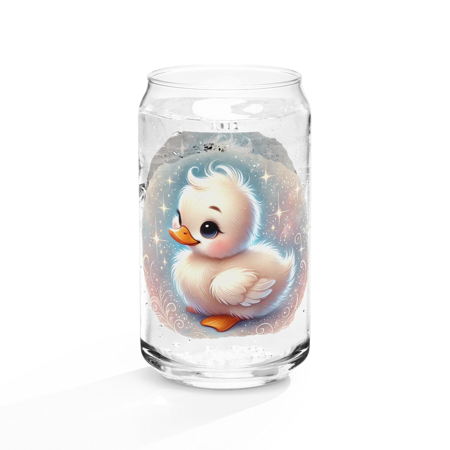 Baby Duckling Glass with Optional Bamboo Lid and Straw product image (36)