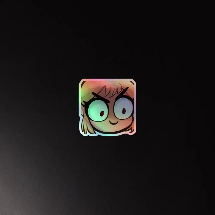 HyliaSophia STARE Holographic Sticker product image (2)