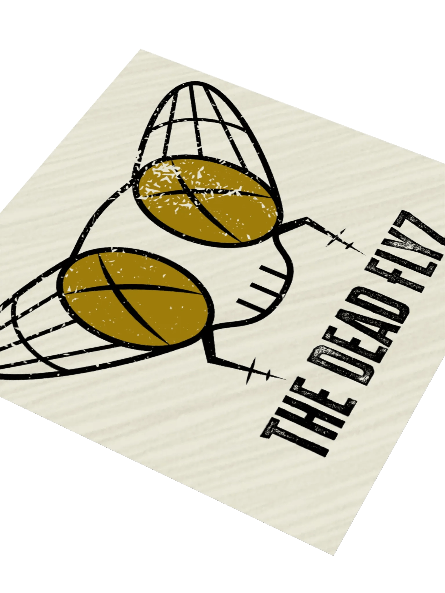 The Dead Flyz Sticker (square) product image (3)