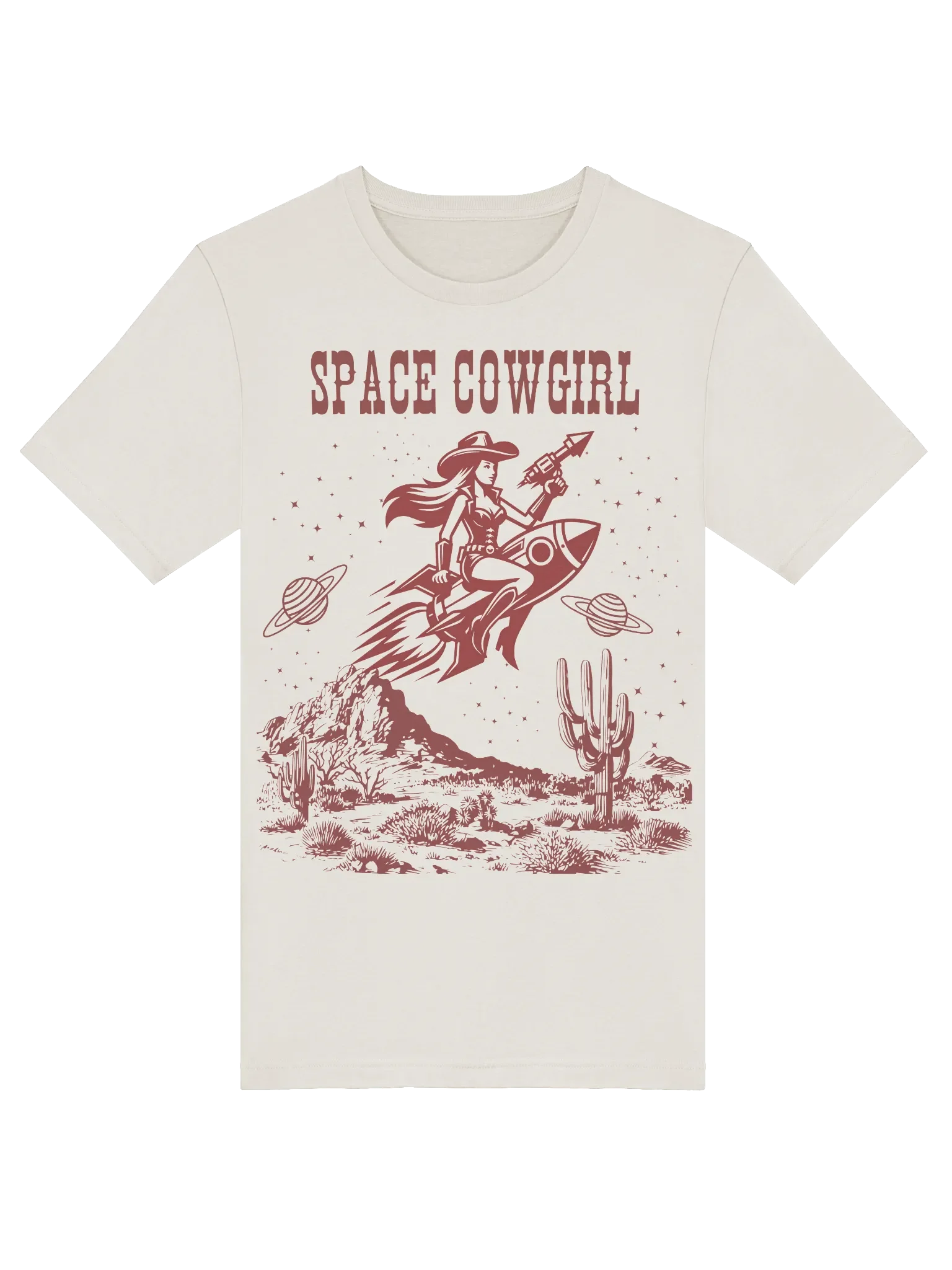 Space Cowgirl Adventure Signature Unisex T-Shirt product image (5)