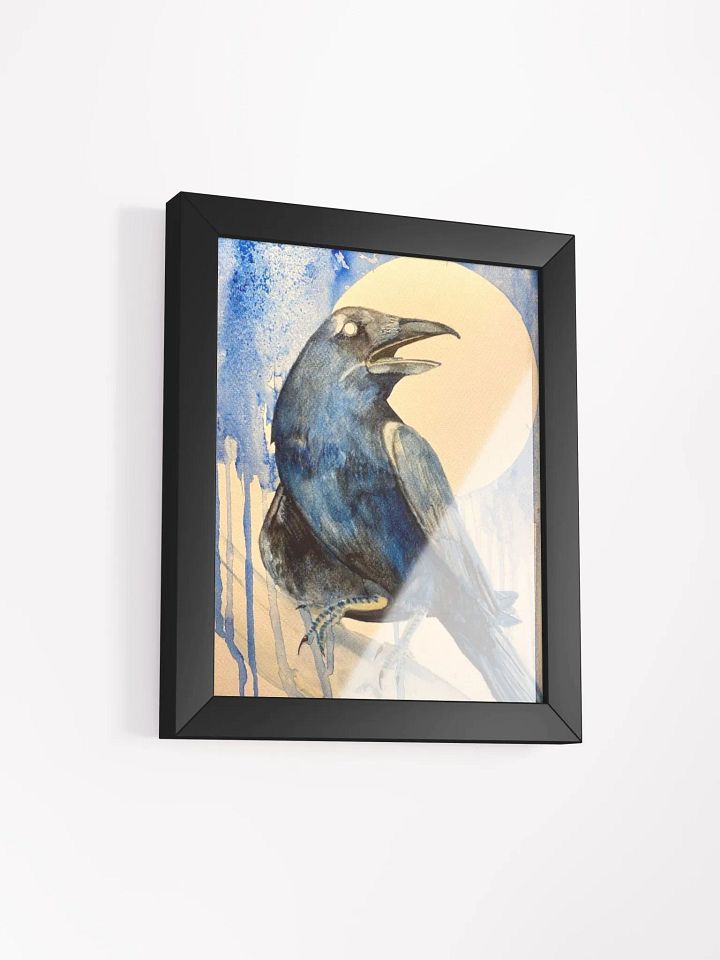 Crow Watercolor Art Print product image (16)