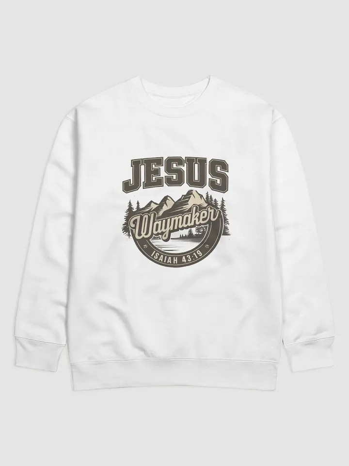 JESUS the Waymaker sweatshirt product image (1)
