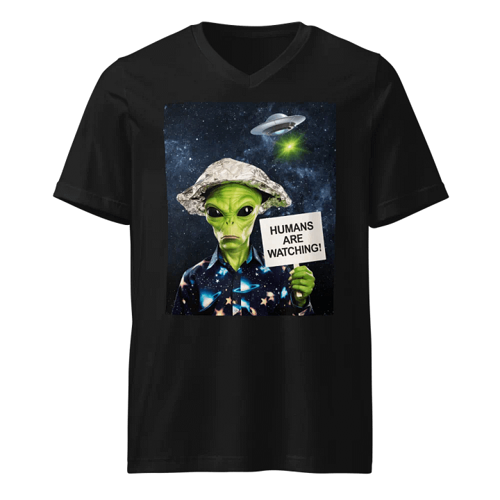 Galactic Conspiracy V-Neck Tee Bella+Canvas (Men's) product image (1)
