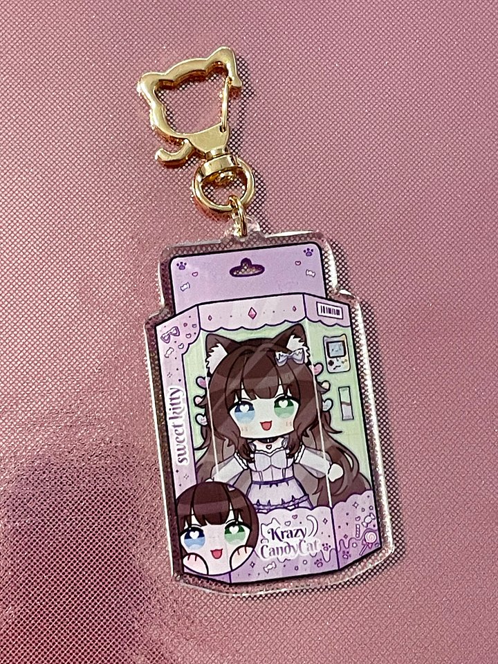 KrazyCandyCat’s Doll Keychain product image (2)