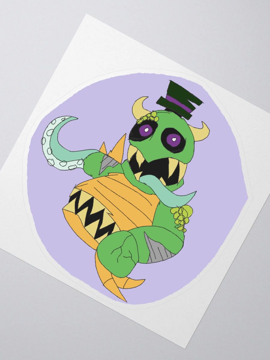 Twisted Bootleg Turtle Sticker product image (5)