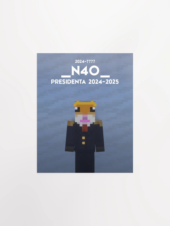 _N4o_ IV Presidenta de NSCSL.COM - Poster product image (1)