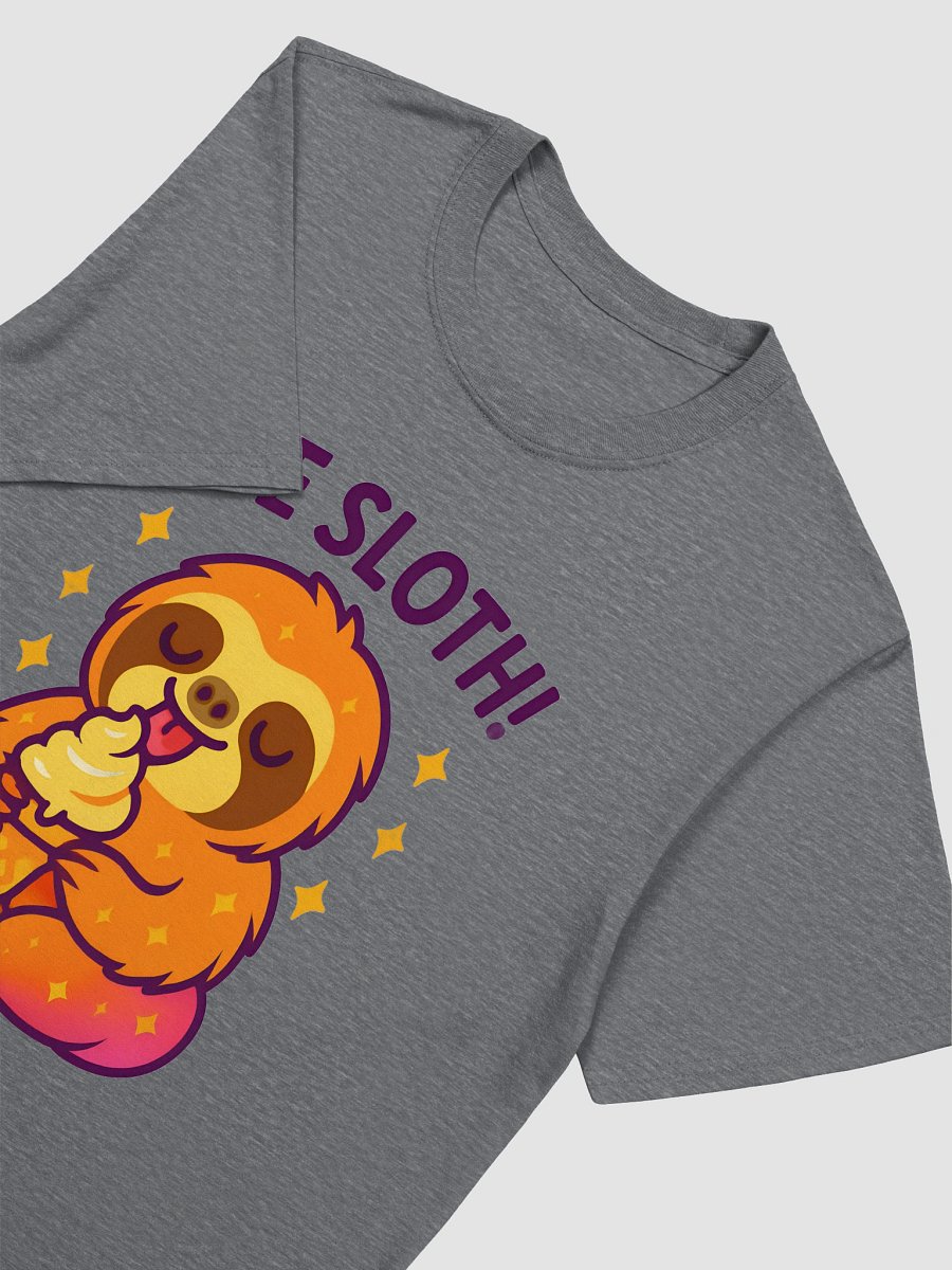 Ice Sloth! – Funny Sloth Ice Cream T-Shirt | Sloths Having Snacks Collection product image (3)