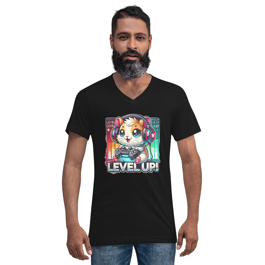 Bella+Canvas Short Sleeve V-Neck Jersey T-Shirt product image (1)