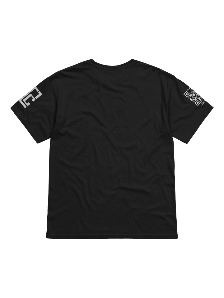 BLACK Ultra-Soft Cotton Tee - I FIX THINGS! (Sleeve Print) product image (2)