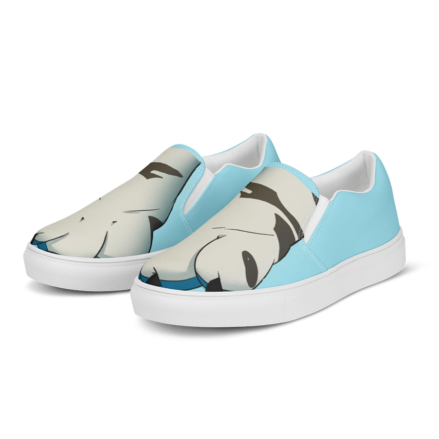 Tiger2Paws Men's Slip-On Canvas Shoes - Blue product image (3)