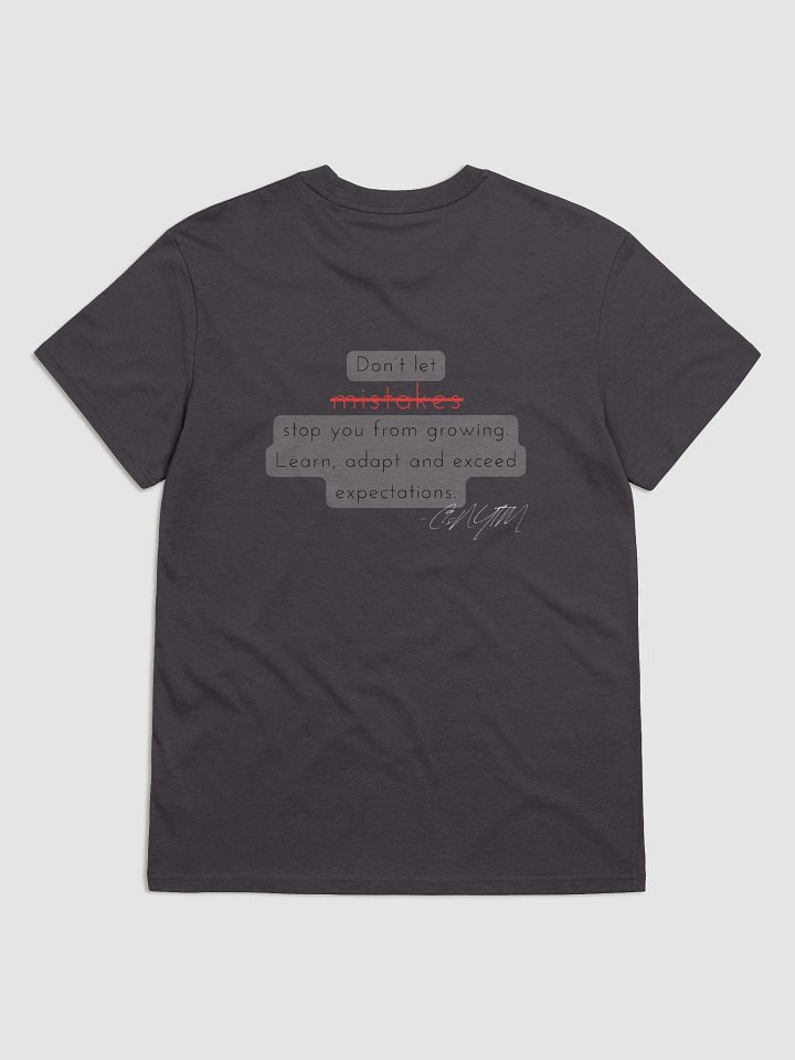 Mistakes Unisex ORGANIC T-Shirt product image (11)