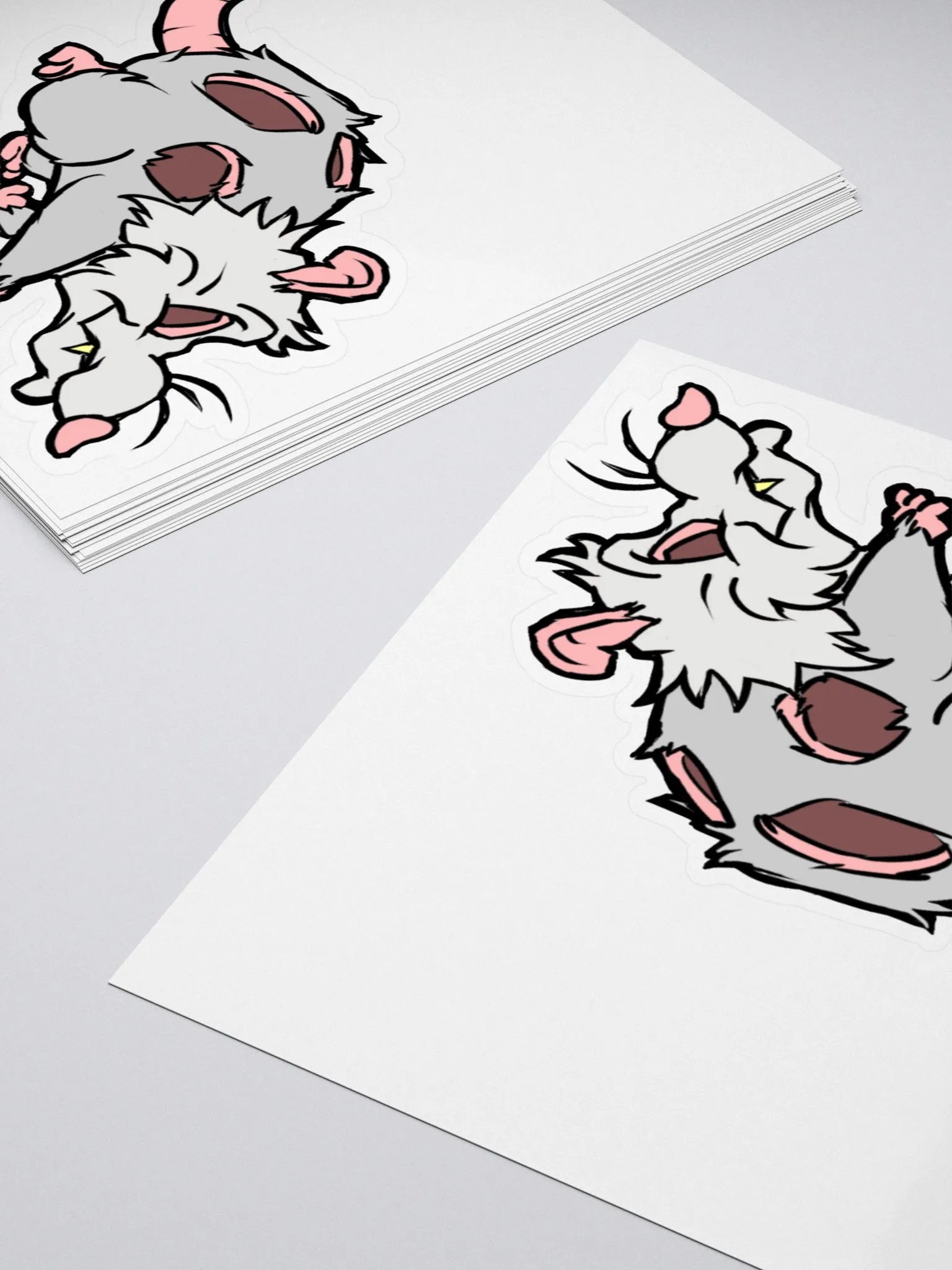 4Legs Wiffle Possum [Kiss Cut Stickers] product image (10)
