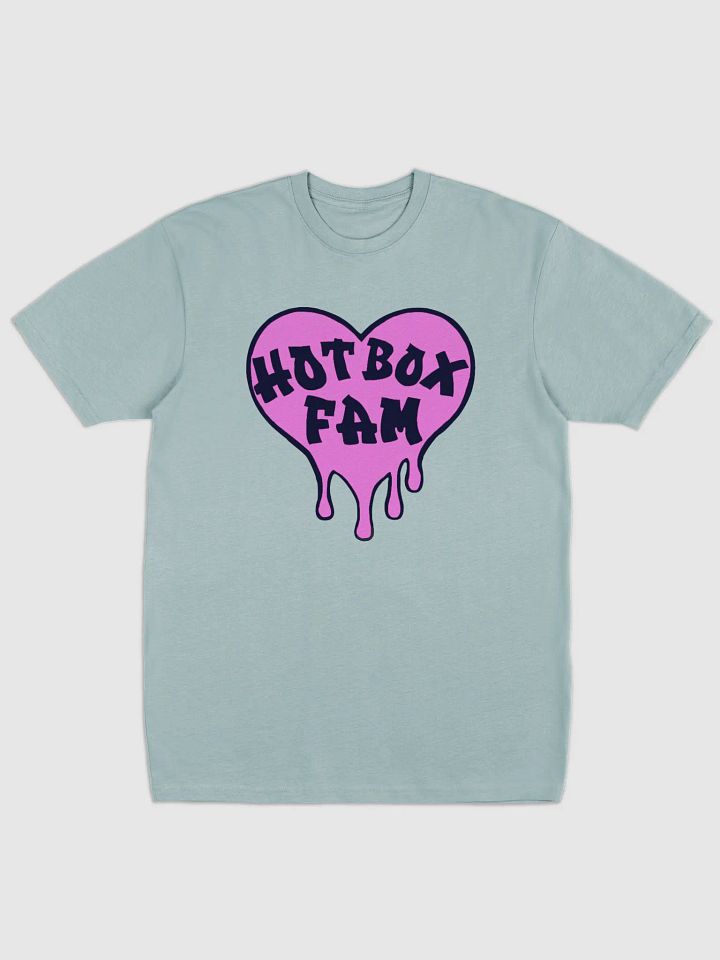 UNISEX HOT BOX FAM SOLID PINK LOGO TEE product image (1)