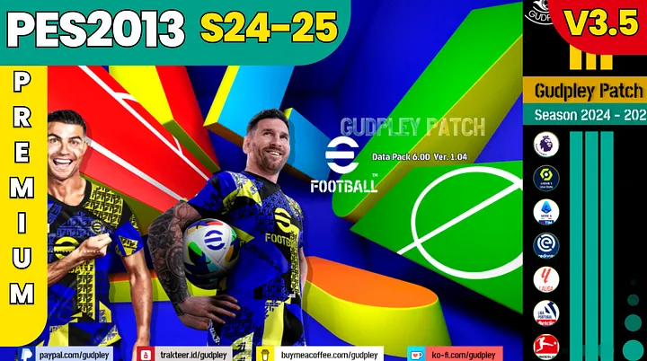 PES 2013 - Gudpley Patch Season 2024-25 v.3 (PC) product image (1)