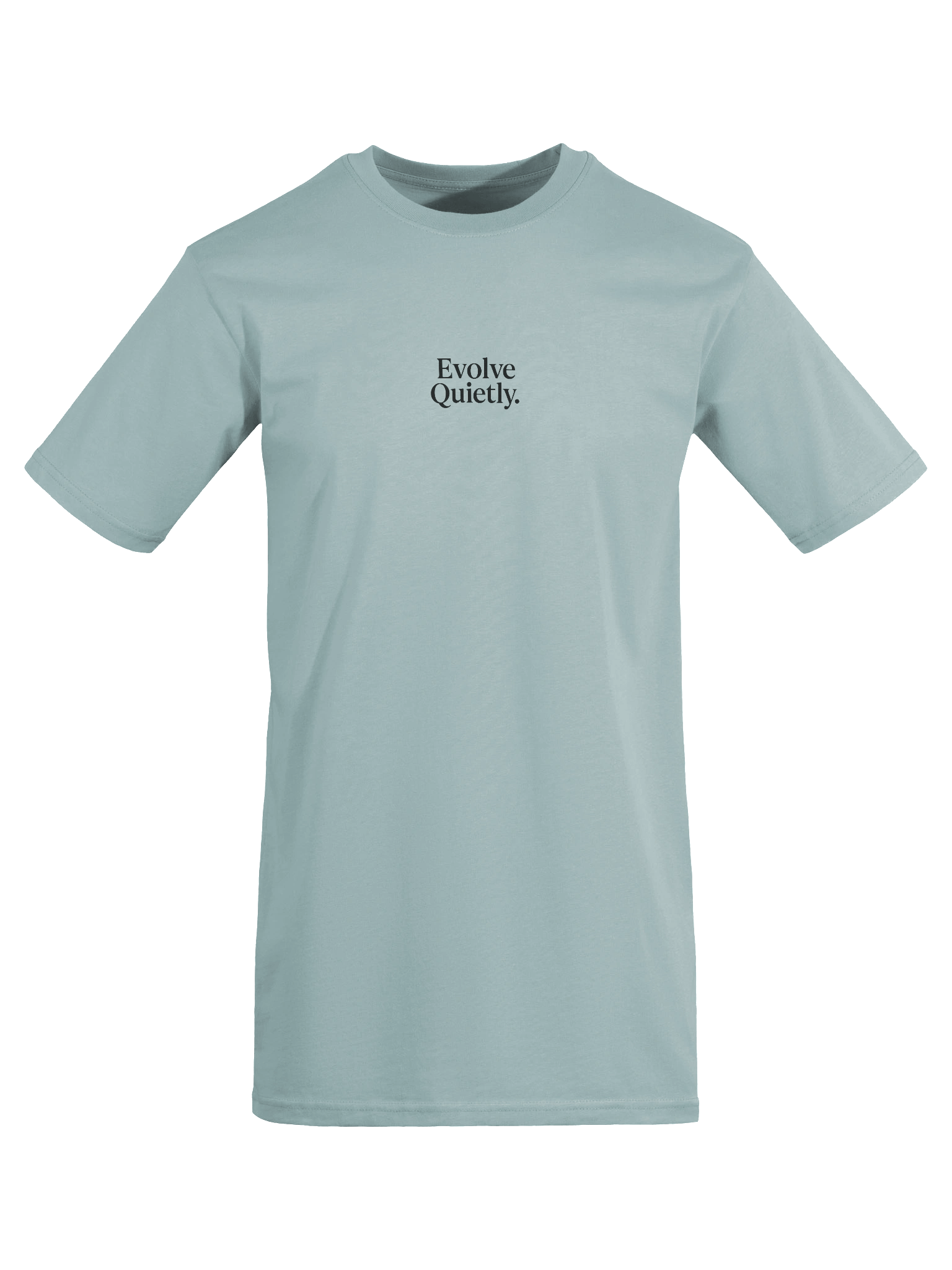 “Evolve Quietly.” Minimal Tee product image (27)