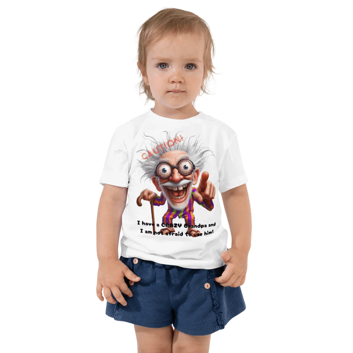 Crazy Grandpa Toddler T-Shirt product image (1)