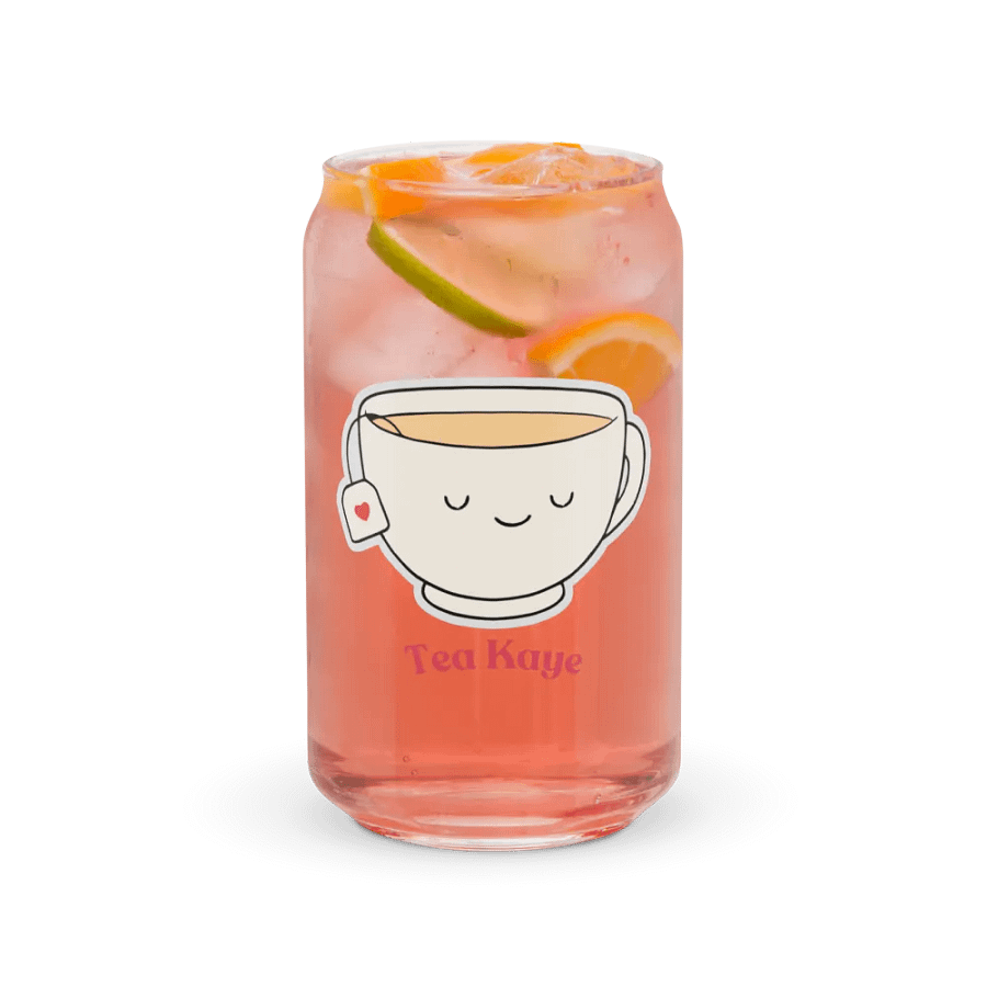 Tea Cup Iced Coffee Glass product image (7)