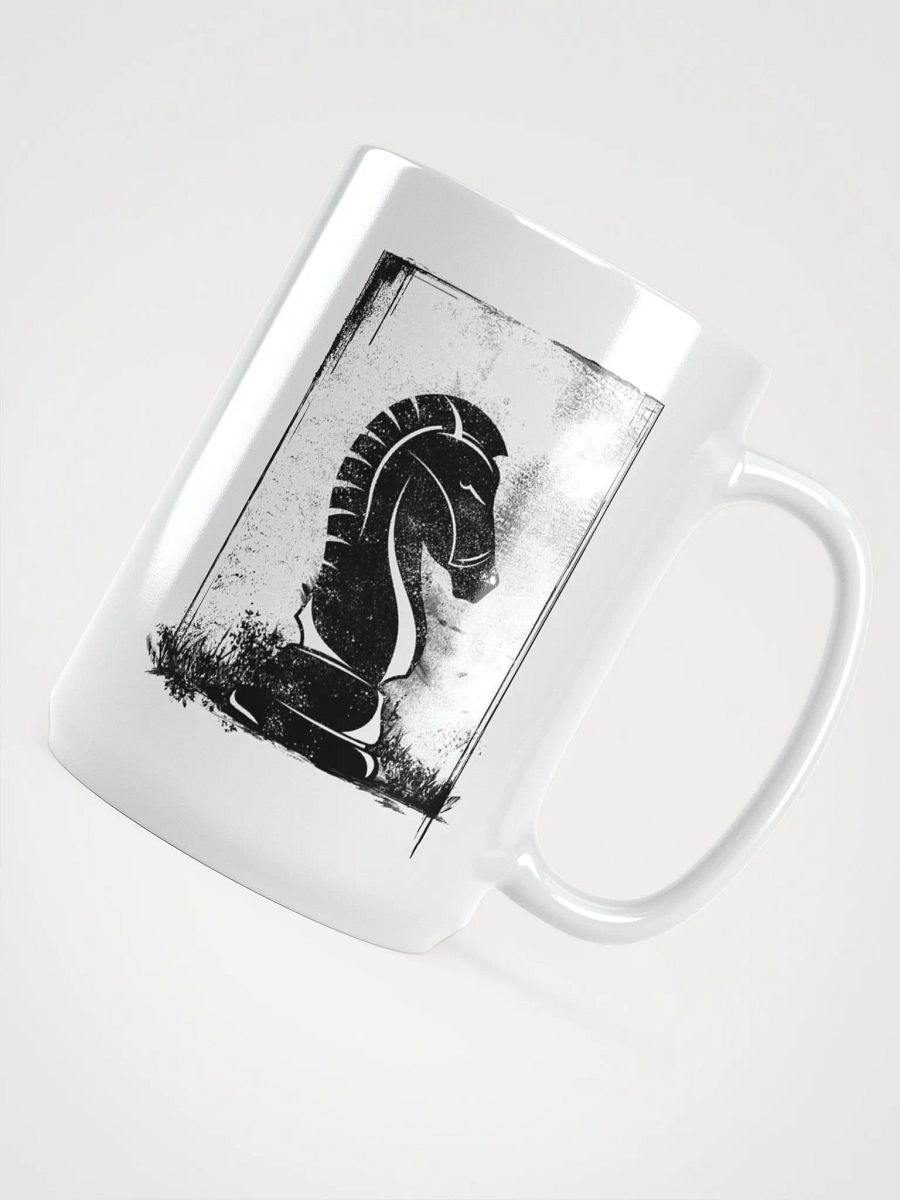 Grunge Chess: Knight's Steed 15 oz. mug product image (5)