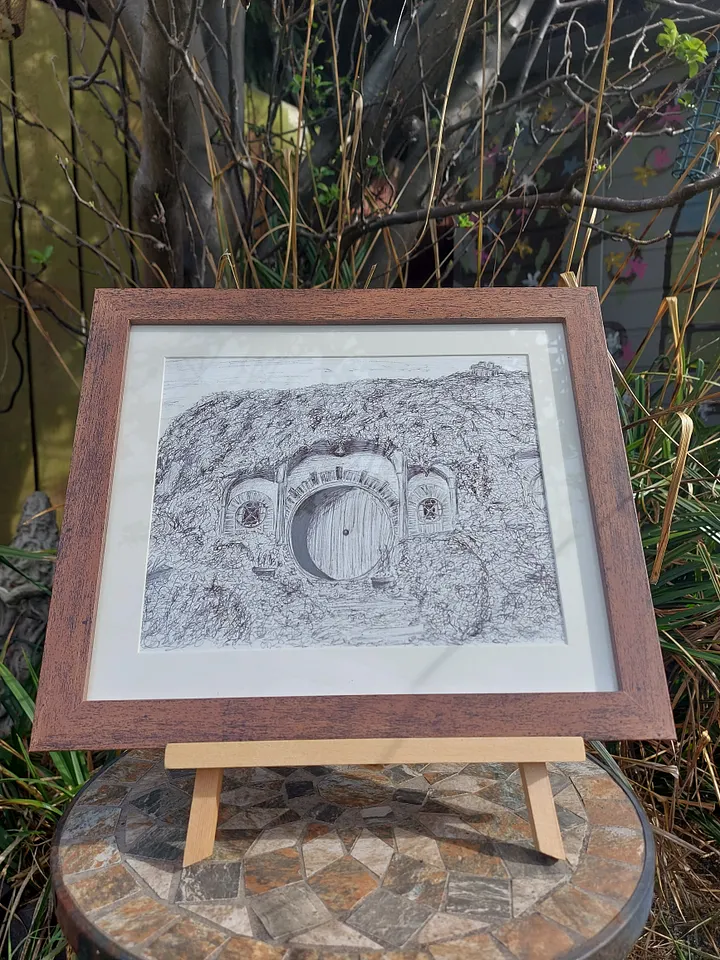 Fantasy House Original Sketch product image (2)