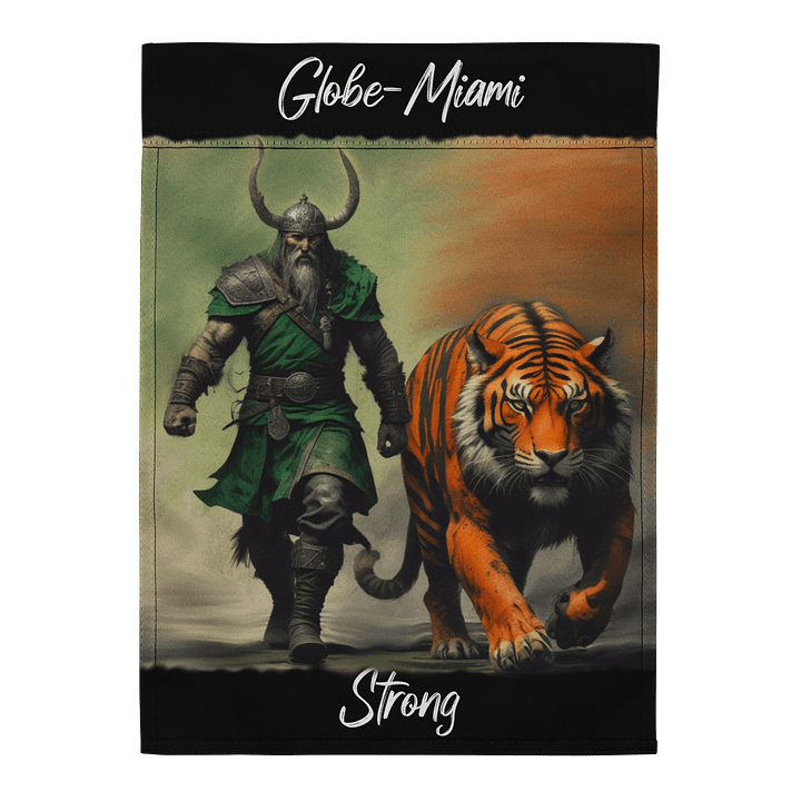 Globe-Miami Strong Garden Flag product image (2)