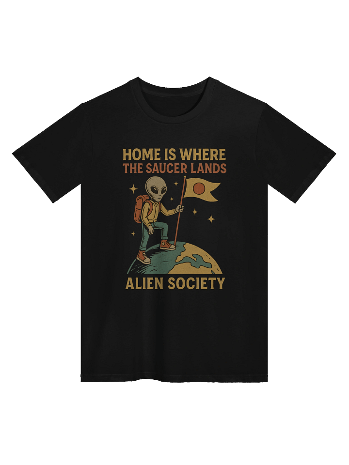 Saucer Landing Unisex Tee product image (1)