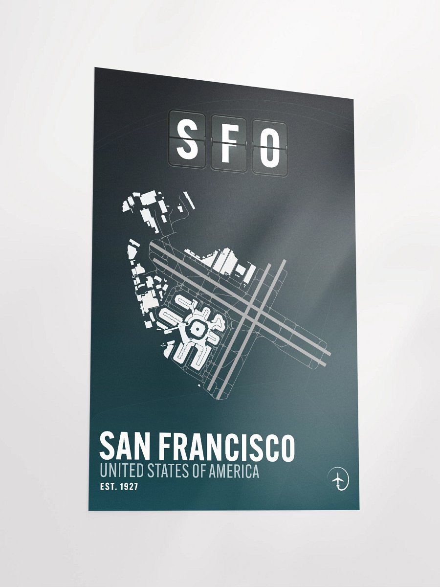 San Francisco SFO Poster product image (3)