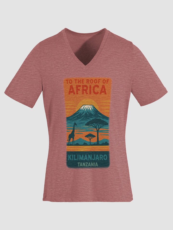 Kilimanjaro – Women’s V-Neck Tee product image (1)