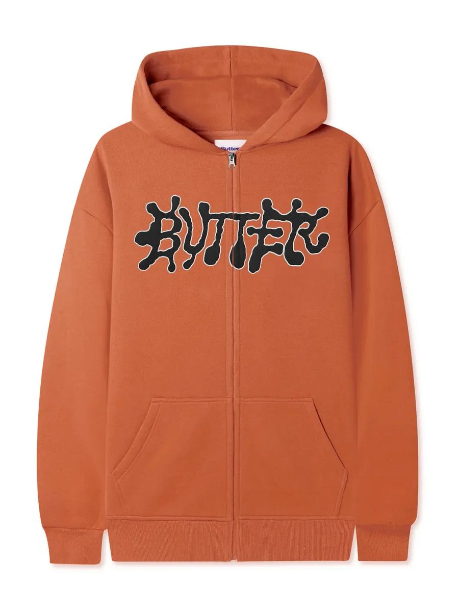 Ink Zip-Thru Hood, Orange product image (1)