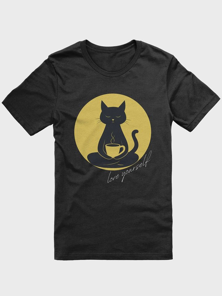 Zen Cat Coffe T-Shirt product image (1)