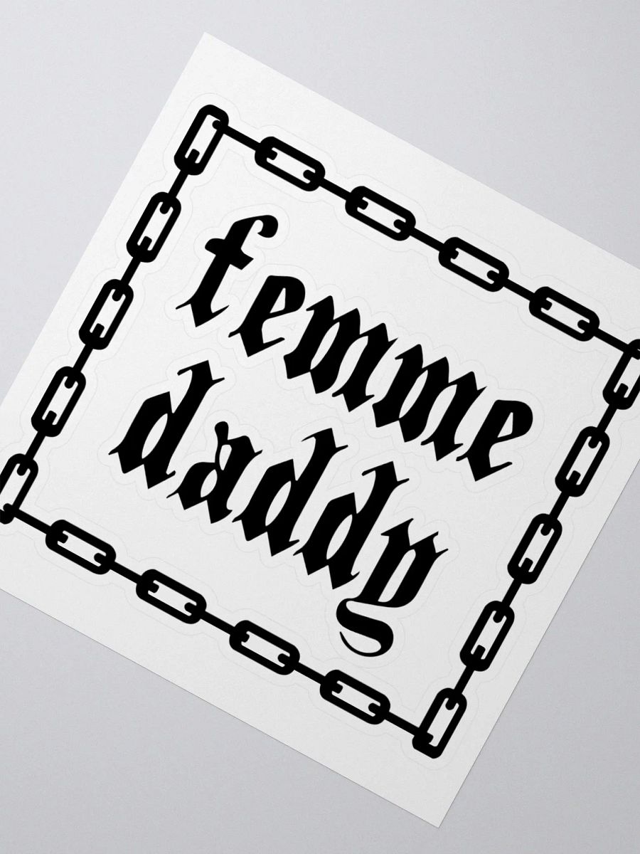 Femme Daddy Sticker ⛓️ product image (2)