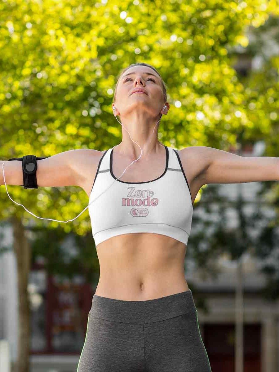Zen Mode Activator Padded Sports Bra product image (1)