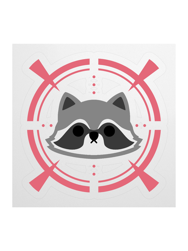 Raccoon Sticker product image (2)