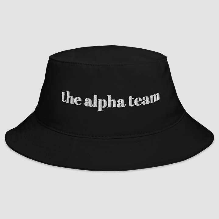 [SteeleWolfee] Bucket Hat Black and White product image (4)