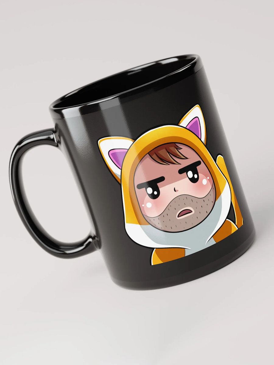 Catty Pix Black Glossy Mug product image (5)