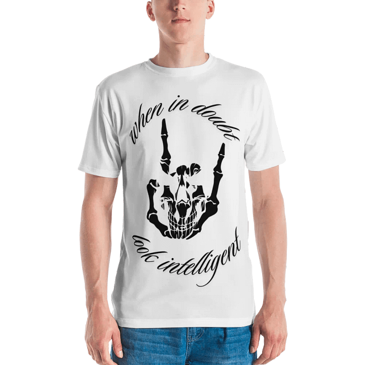 when in doubt men's t-shirt product image (2)