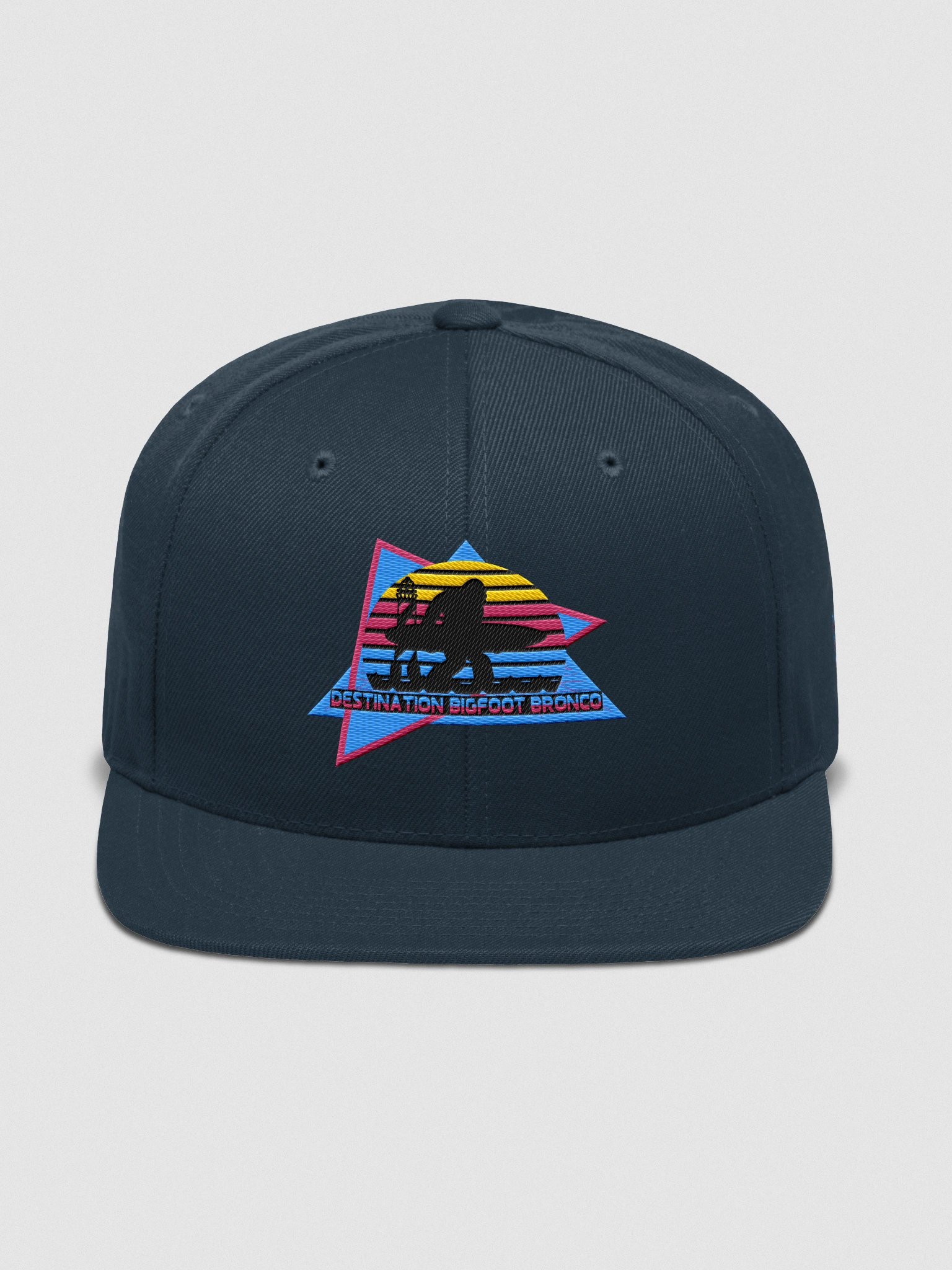 Destination Bigfoot Bronco Retro-Inspired Wool Blend Snapback (Multiple Colors Available) product image (2)