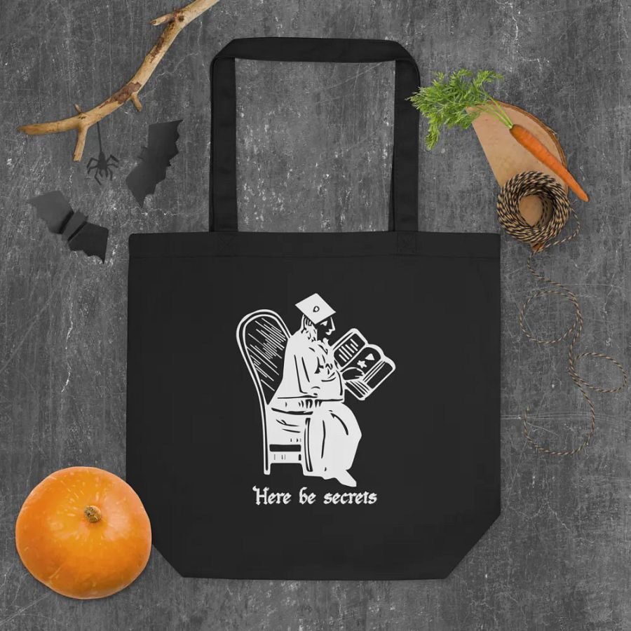 Here Be Secrets Tote Bag product image (4)