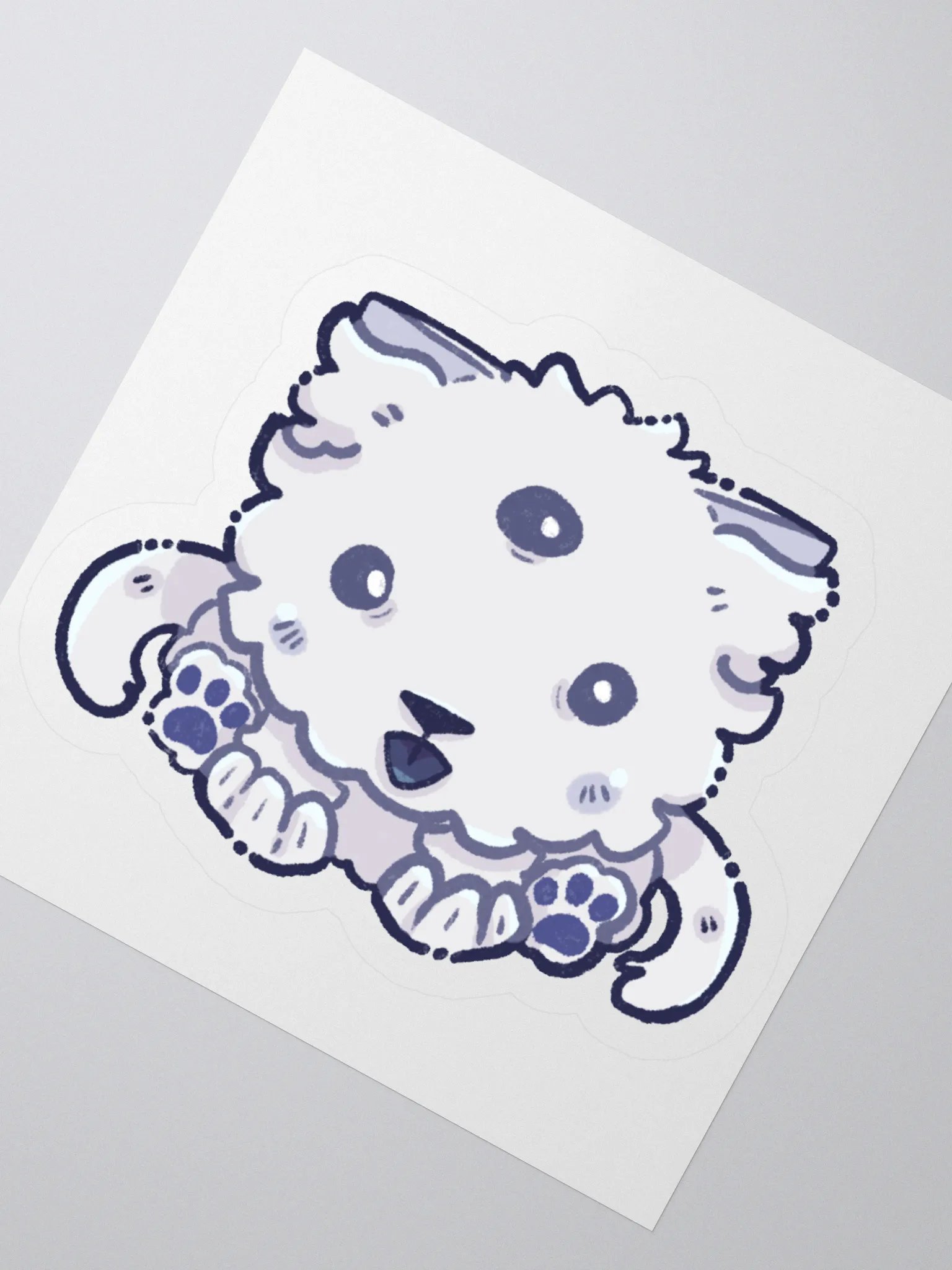 Staring Noodle Sticker product image (1)