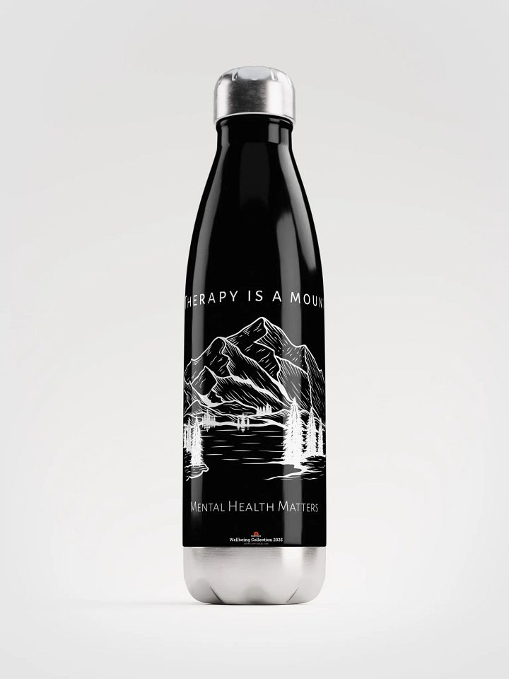My Therapy is a mountain - Water Bottle product image (1)