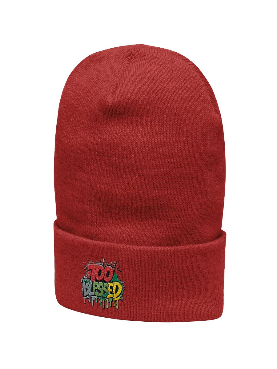 Blessed Graffiti Cuffed Beanie product image (8)