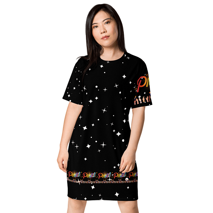 LGBTQIAP2S+ 2025, Pride Glow, Tee Dress product image (1)